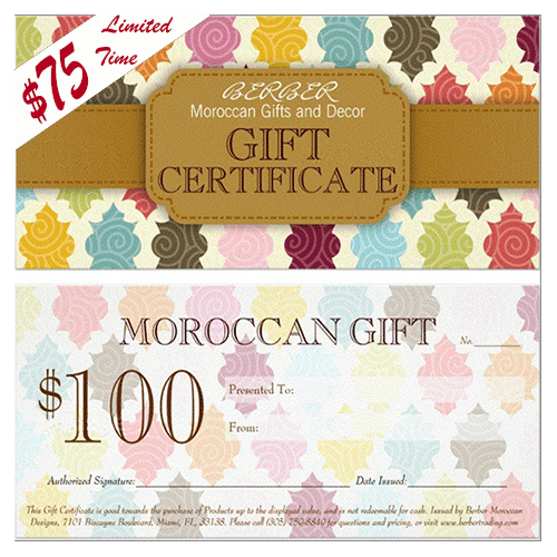 Berber Trading Gift Certificate